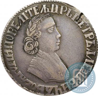 Фото Полтина 1704 года МД "Портрет работы Ф. Алексеева"