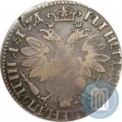Фото Полтина 1704 года МД "Портрет работы Ф. Алексеева"