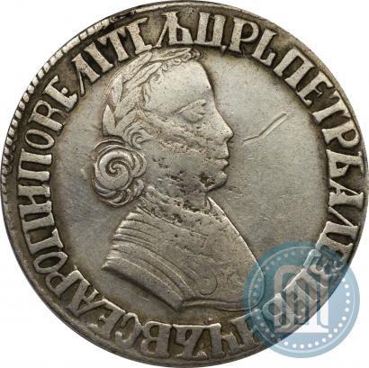 Фото Полтина 1705 года  "Портрет работы Ф. Алексеева"