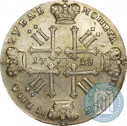 Picture 1 rouble 1728 year  "Type of 1728"