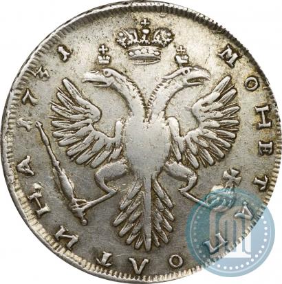 Фото Полтина 1731 года  