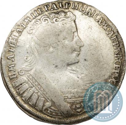 Фото Полтина 1732 года  