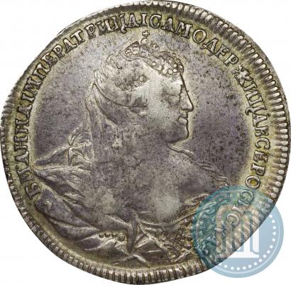 Picture Poltina 1738 year  "Moscow type"