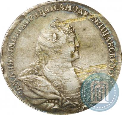 Picture Poltina 1738 year  "Moscow type"