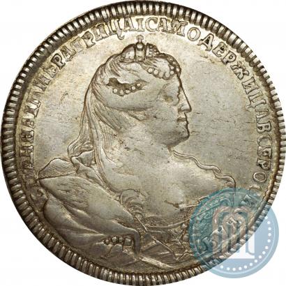 Фото Полтина 1740 года  "Московский тип"