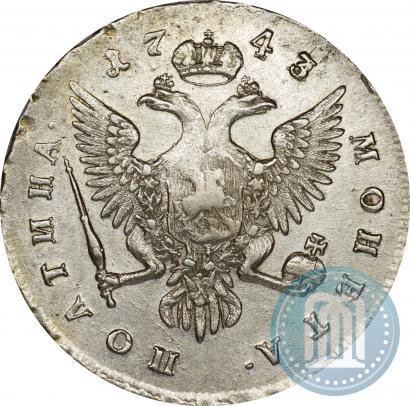 Picture Poltina 1743 year ММД 