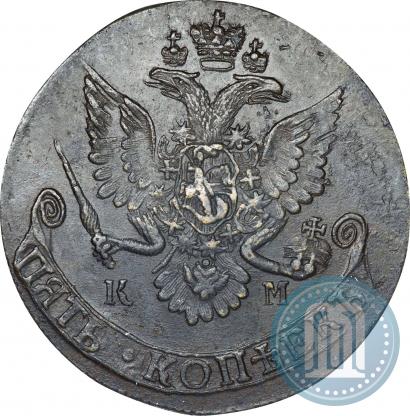 Picture 5 kopecks 1782 year КМ 