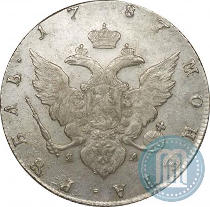 Picture 1 rouble 1787 year СПБ-ЯА 
