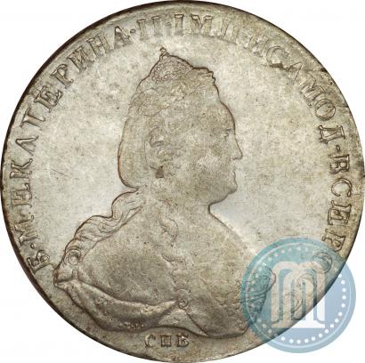 Picture 1 rouble 1787 year СПБ-ЯА 