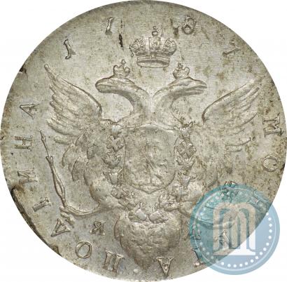 Picture Poltina 1787 year СПБ-ЯА 