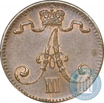Picture 1 penni 1888 year  