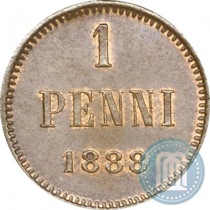 Picture 1 penni 1888 year  