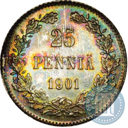 Picture 25 pennia 1901 year L 