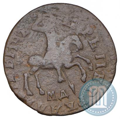 Picture 1 kopeck 1711 year МД 