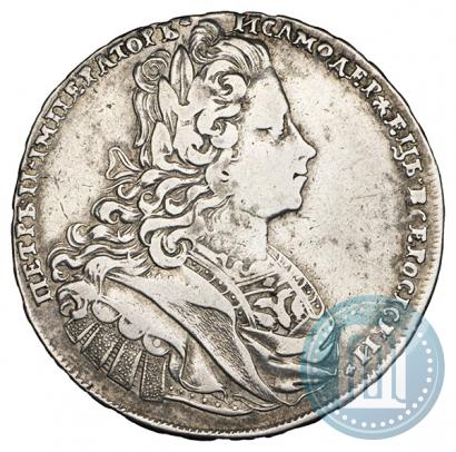 Picture 1 rouble 1727 year  "Moscow type"