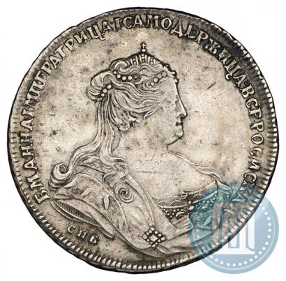 Picture 1 rouble 1738 year СПБ "Petersburg type"