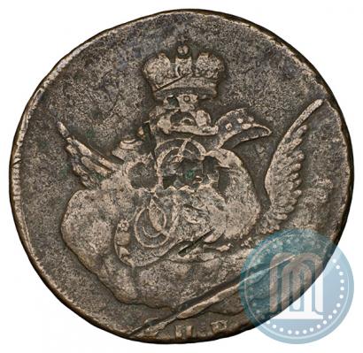 Picture 1 kopeck 1756 year СПБ 