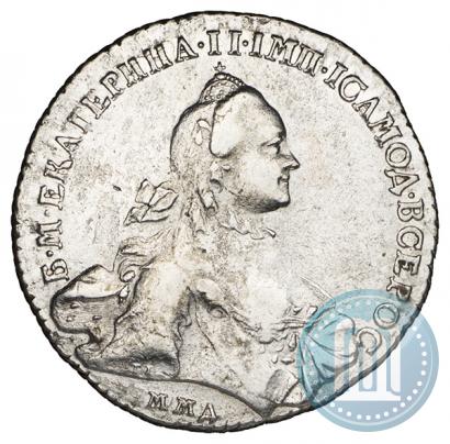 Picture 1 rouble 1762 year ММД-ДМ 