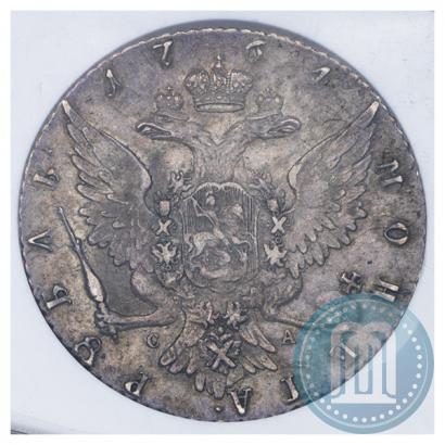Picture 1 rouble 1764 year СПБ-СА 