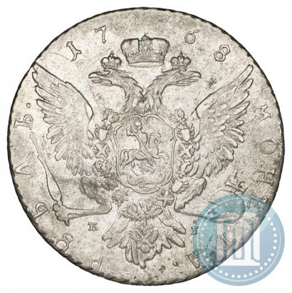 Picture 1 rouble 1768 year ММД-EI 