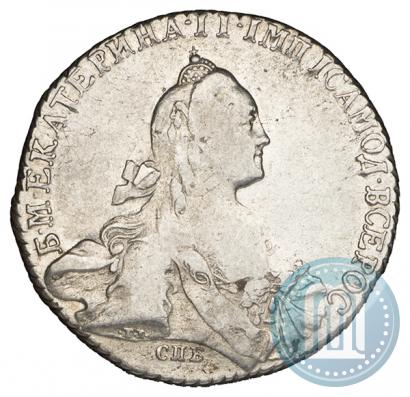 Фото 1 рубль 1770 года СПБ-ЯЧ 
