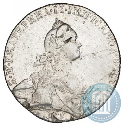 Picture 1 rouble 1772 year СПБ-ЯЧ-Т.I. 