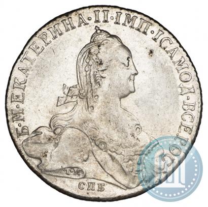 Фото 1 рубль 1774 года СПБ-ФЛ 