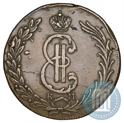 Фото 10 копеек 1774 года КМ 