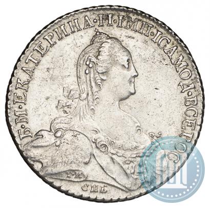 Picture 1 rouble 1776 year СПБ-ЯЧ 
