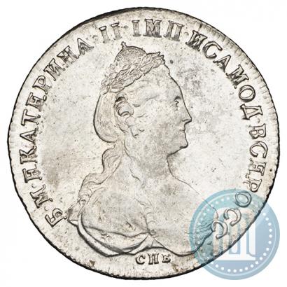 Фото 1 рубль 1781 года СПБ-ИЗ 