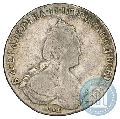 Picture 1 rouble 1786 year СПБ-ЯА 