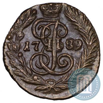 Фото Полушка 1789 года ЕМ 