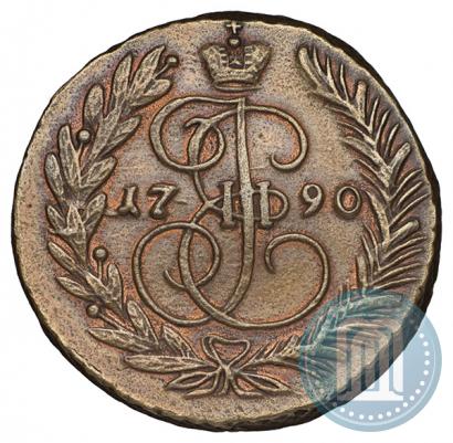 Picture 2 kopecks 1790 year ЕМ 