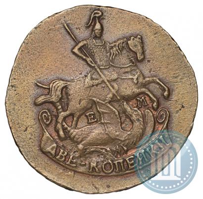 Picture 2 kopecks 1790 year ЕМ 