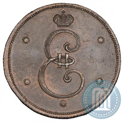 Фото 5 копеек 1796 года  "Вензельные"