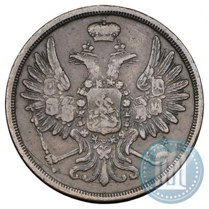Фото 2 копейки 1854 года ЕМ 