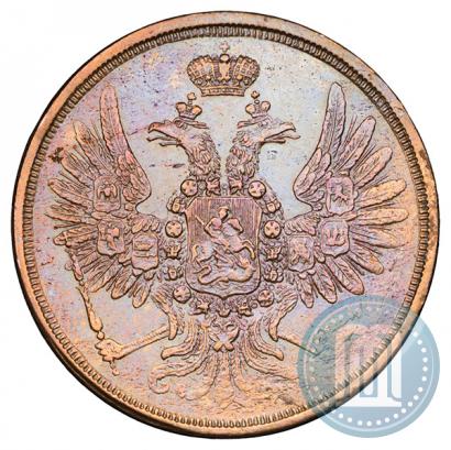 Picture 2 kopecks 1856 year ЕМ 