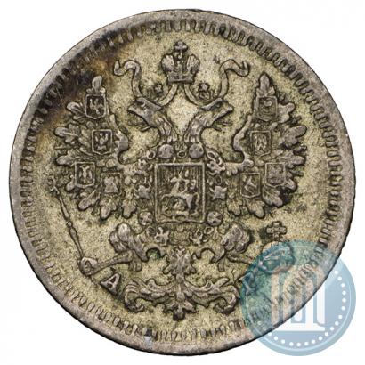 Фото 5 копеек 1883 года СПБ-АГ 
