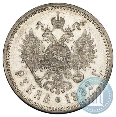 Picture 1 rouble 1888 year (АГ) 