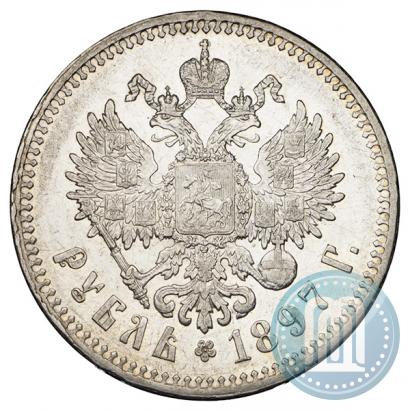 Picture 1 rouble 1897 year (**) 