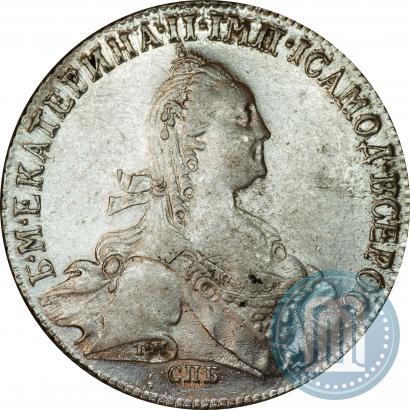 Фото 1 рубль 1774 года СПБ-ФЛ 