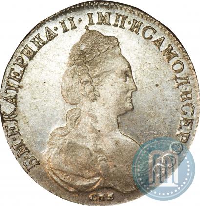 Фото 1 рубль 1782 года СПБ-ИЗ 
