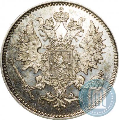 Picture 25 pennia 1875 year S 