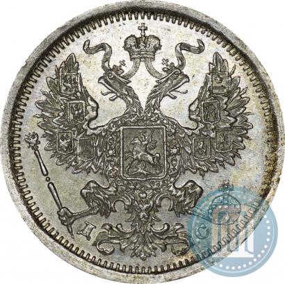 Picture 20 kopecks 1883 year СПБ-ДС 