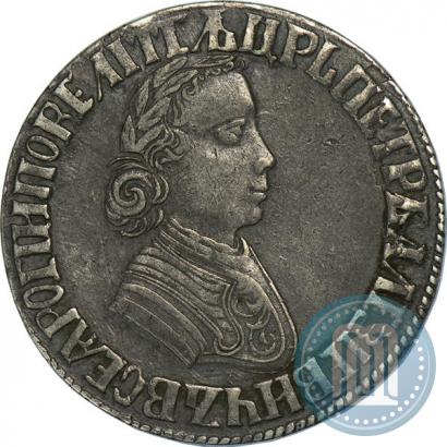 Picture Poltina 1705 year  "Portrait by F. Alekseev"