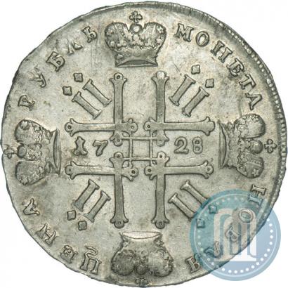Picture 1 rouble 1728 year  "Type of 1728"