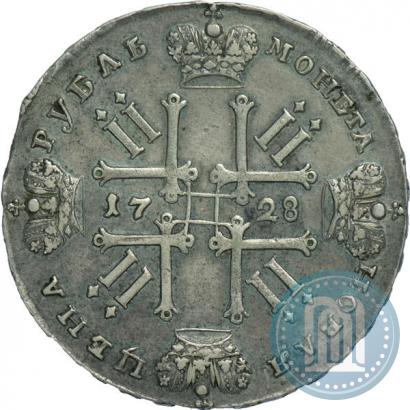 Picture 1 rouble 1728 year  "Type of 1728"
