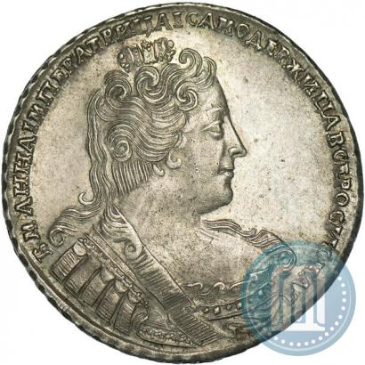 Picture 1 rouble 1733 year  