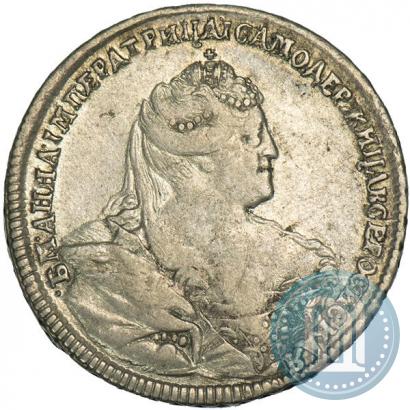 Picture Poltina 1738 year  "Moscow type"