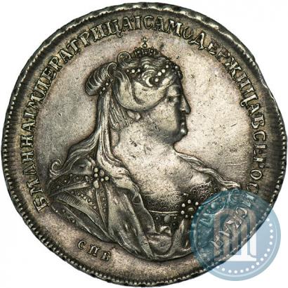 Picture 1 rouble 1739 year СПБ "Petersburg type"